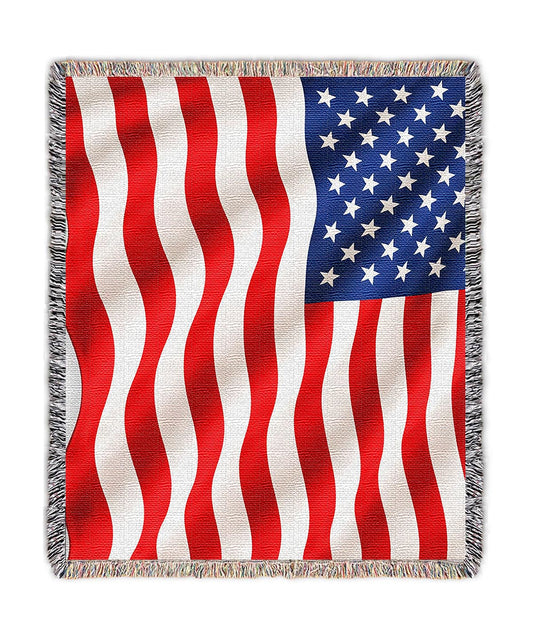 Wavy American Flag